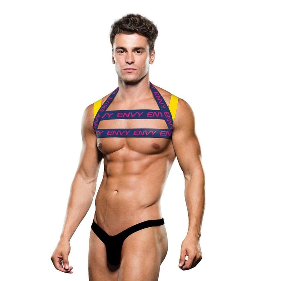 Envy Logo göğüs harness mavi sarı