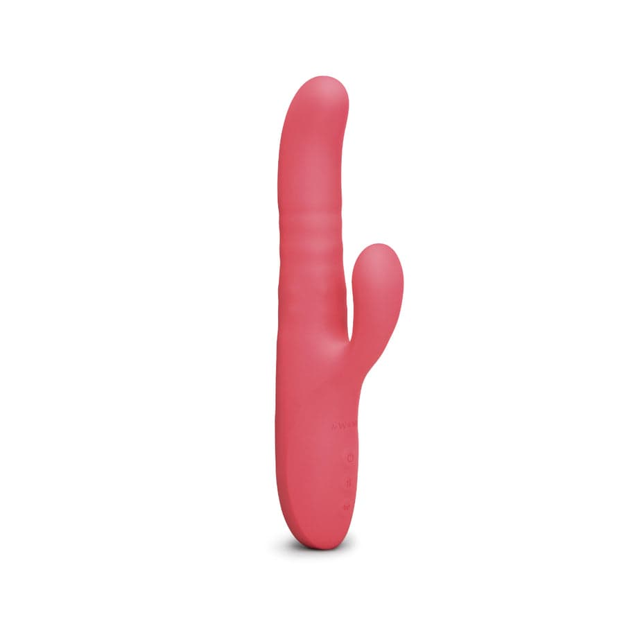 Le Wand Thrust şarjlı itmeli rabbit vibratör pembe