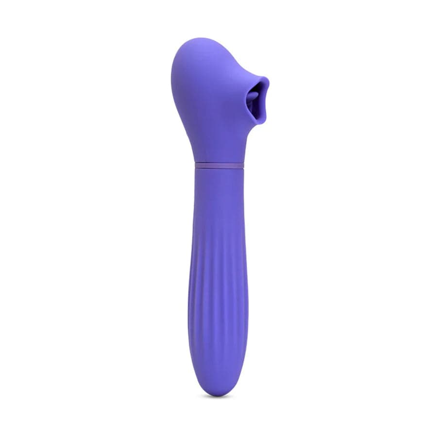 Nu Sensuelle Triple Action Daisy klitoris Suction vibratör Ultra Violet